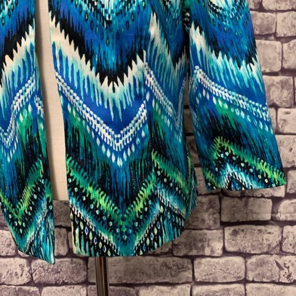 Chico's Fully Lined No Close Jacket Size M - Picture 3 of 10